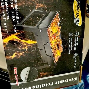 Small charcoal grill